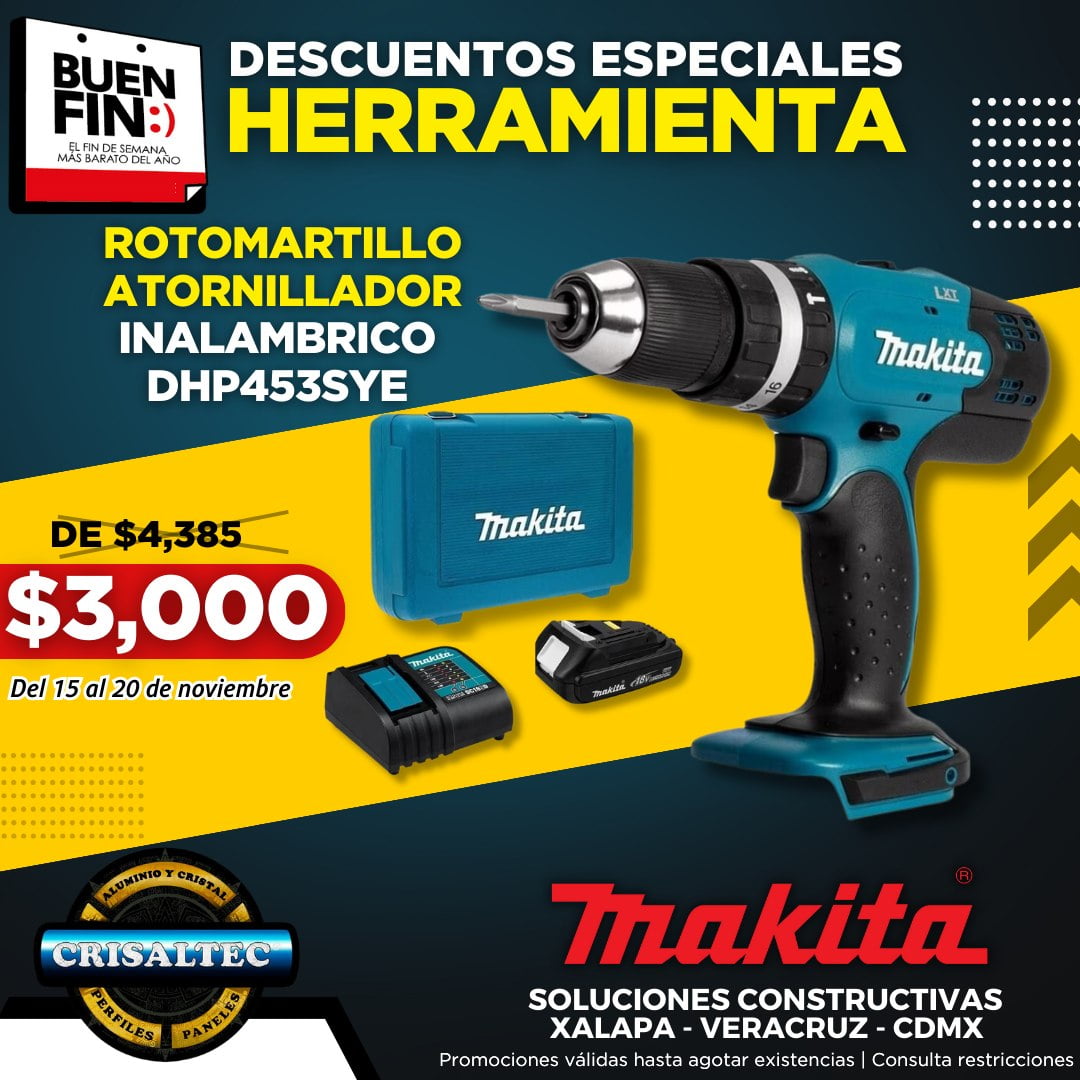 Rotomartillo Atornillador Makita