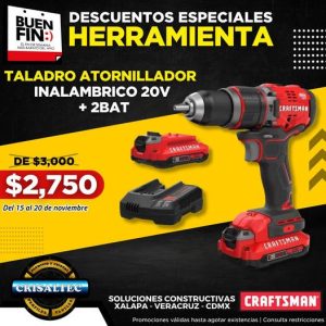 Taladro Atornillador Craftsman