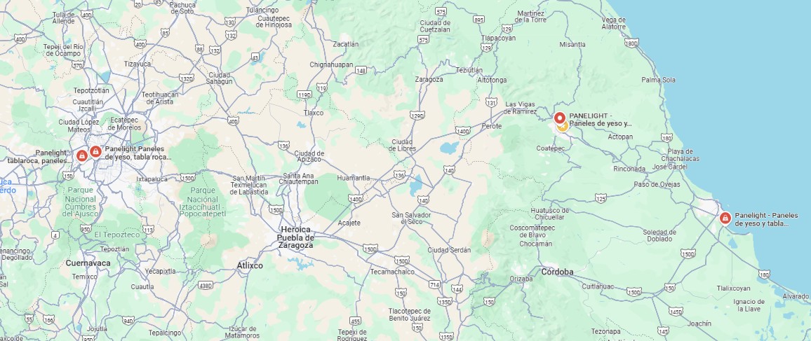 Panelight Mapa Tiendas