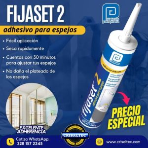 Crisaltec - Fijaset 2 - Precio especial