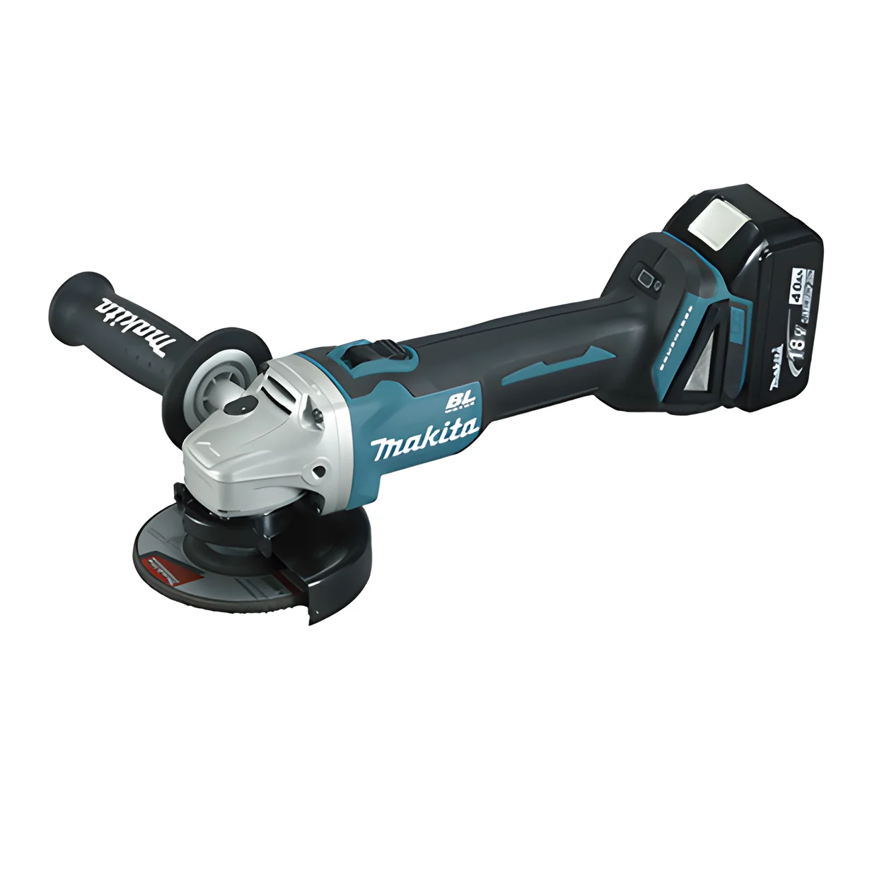 Esmeriladora angular inalámbrica Makita DGA456STX2